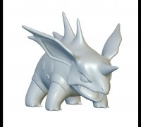 STL file Pokemon Riolu Lucario Mega Evolution 🐉・3D print design to  download・Cults