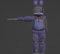 STL file Withered Chica ( FIVE NIGHTS AT FREDDY'S / FNAF ) 👧・Model to  download and 3D print・Cults