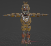 STL file Withered Chica ( FIVE NIGHTS AT FREDDY'S / FNAF
