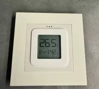 3D file Xiaomi Mi Temperature and Humidity Monitor 2 👽・Design to