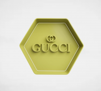 STL file Gucci, Louis Vuitton and Channel, cookie or plasticine stamps  🍪・Model to download and 3D print・Cults