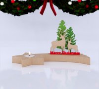 STL file lampe noel christmas 🎄・Model to download and 3D print・Cults