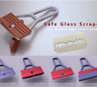 Razor blade scraper by Michael, Download free STL model