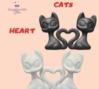 cat love 3D Models to Print - yeggi