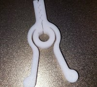 Dinosaur Chip Clip 6-pack 3D Printed 