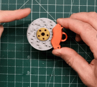 Boo Spinner Fidget Keychain