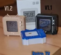 Free STL file XIAOMI Mi Temperature and Humidity Monitor wall stand 🔧・3D  printing model to download・Cults