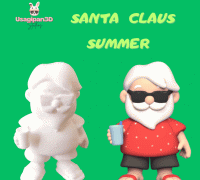 STL file AMONG US PAPA NOEL 🎮・Template to download and 3D print