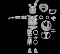 STL file Springtrap - animatronic - FNAF 🦸・3D print model to download・Cults