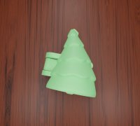 3D printable Ice cube mold Christmas tree 3D model 3D printable