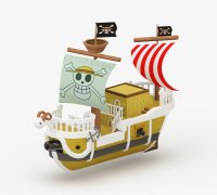 Free STL file One Piece Manga Color Print - Going Merry 💬・Object to  download and to 3D print・Cults