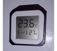 Tuya Zigbee temperature humidity sensor stand (MIR-TE100-TY / TS0201) by  TravockMD, Download free STL model