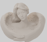 angel girl 3D Models to Print - yeggi