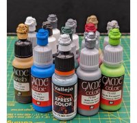 army painter palette 3D Models to Print - yeggi