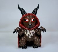 3D Printable Shy Guy - Cryptid - PRESUPPORTED - SCP 096 - 32mm scale by  Printed Obsession
