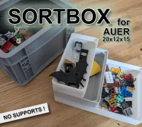 Eurobox Einsatzkasten / Insert Box by reibuehl, Download free STL model