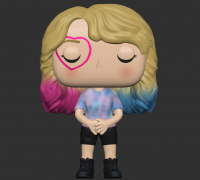 OBJ file Taylor Swift Funko 🎨・3D printable design to download・Cults