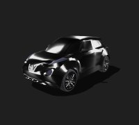 Nissan Juke shelf clip by Tada, Download free STL model