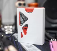 3D Printed Microgravity Playing Card Case by Kiefer Read