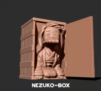 STL file Nezuko Kamado 🍪・3D printer design to download・Cults