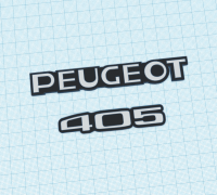 Auto Emblem für Peugeot Pick Up 2017-2023,Abzeichen Anbauteile 3D