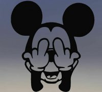 STL file Disney Miki Mouse 🐁・3D printable design to download・Cults