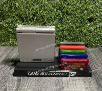 OpenSP - Open Source hingeless Gameboy Advance SP by JosephTomkins, Download free STL model