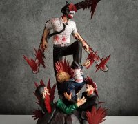 3D file Chainsaw Man – Denji 🪚・3D printable model to download・Cults