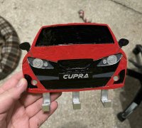 Keychain Cupra III 3D model 3D printable