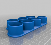 Improved Pill Bottle Organizer by Steamboat Ed, Download free STL model
