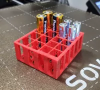 Porta pilas AA caja para baterías de 1/2/3/4 pilas