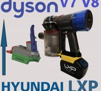 STL file MILWAUKEE on DYSON V6 🧹・3D printable model to download・Cults