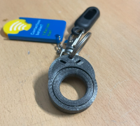 Keychain spinner, Keyrambit por Theodor, Descargar modelo STL gratuito