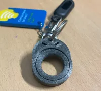 STL file Ninja Key Keychain Spinner, Keyrambit Fidget Spinner, Keychain  Fidget Toy for Keys 🥷・3D printer design to download・Cults