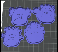 squishmallow cookie cutter 3D Models to Print - yeggi
