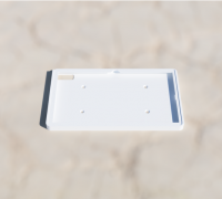 STL file Lenovo Tab M11 2024 Tablet Wall Mount 🔌・3D printer