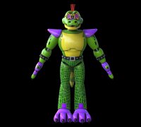 FNAF Glamrock bonnie (Fixed) - Download Free 3D model by Monster.EXEv2  (@Monster.EXEv2) [9340278]