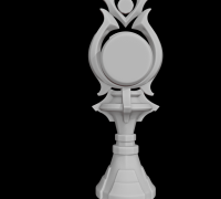 STL file Gnosis of Venti -- Genshin Impact -- Anemo Gnosis -- 3D Print  Ready -- Chess Piece Queen ♟️・3D printing design to download・Cults