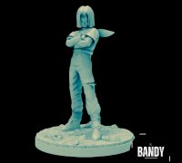 STL file DRAGON BALL Z - ANDROID 17 🐉・3D printing design to