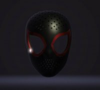 3D file FACESHELL THE AMAZING SPIDER-MAN 2 (2014) 🦸‍♂️・Design to download  and 3D print・Cults
