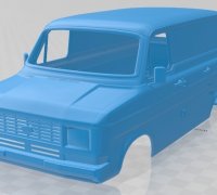 3D-Datei Planenhalter für Regenrinne - Ford Transit 2002