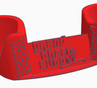 3D file GRAND THEFT AUTO 6 LOGO GTA 6 VI 🎮・Model to download and