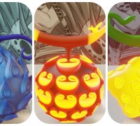 STL file AKUMA NO MI: GORU GORU NO MI. GILD TREASURE DEVIL FRUIT 😈・Model  to download and 3D print・Cults