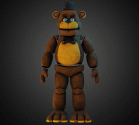 STL file Freddy Fazbear - Five Nights at Freddy's 🎃・3D printable model to  download・Cults