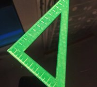 Right Angle Ruler (Metric) by BeautifulLEDs