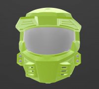 STL file airsoft helmet paintball spartan halo 🔫・3D printable design to  download・Cults