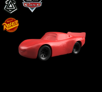 Lampe 3D Voiture Cars : Flash Mc Queen