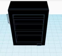 Fichier STL support pour mini-frigo 🔌・Objet pour impression 3D à  télécharger・Cults