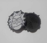 3D printing Grinder Rick and Morty • made with Ender 3 PRO・Cults