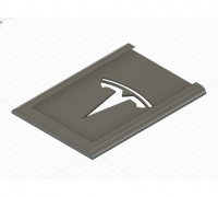 STL-Datei Tesla Cupholder + OOONO Holder + Kartenhalter 🛞・3D